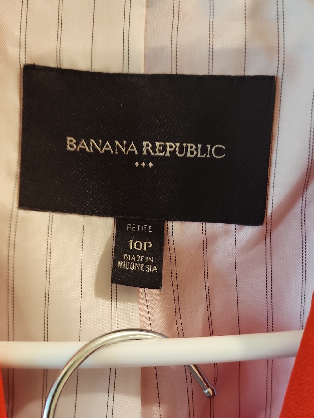 Banana Republic Red Blazer